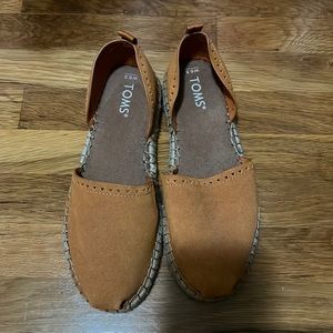 Toms Mustard Espadrilles